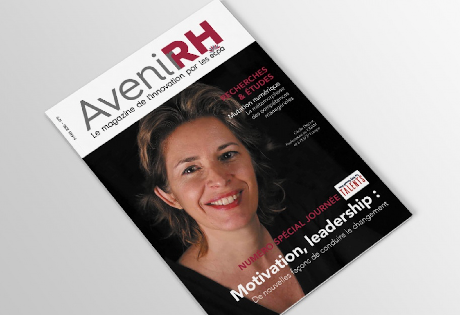 ARTICLE : " Manager avec le numérique ",  publié dans le magazine Avenir RH 