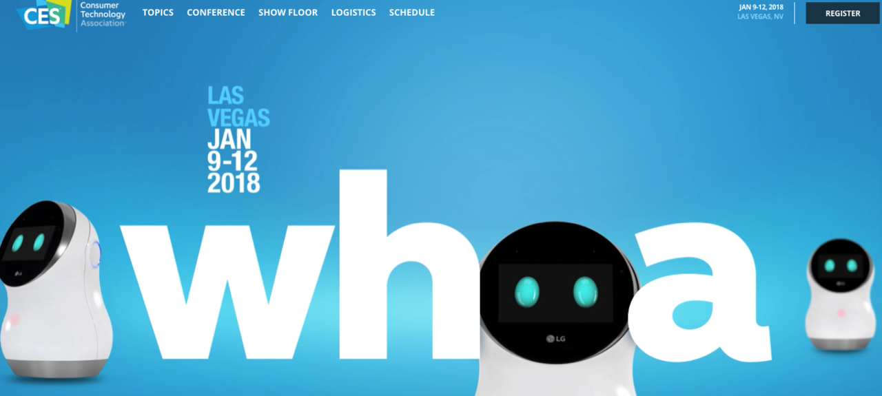 Départ pour le CES Las Vegas