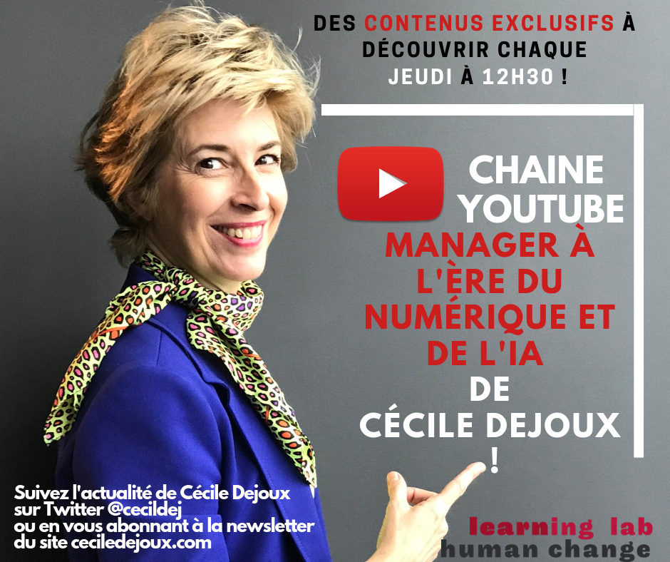 Lancement de la nouvelle chaine YouTube : "Les Jeudis de Cécile sur le Management et les Rh"
