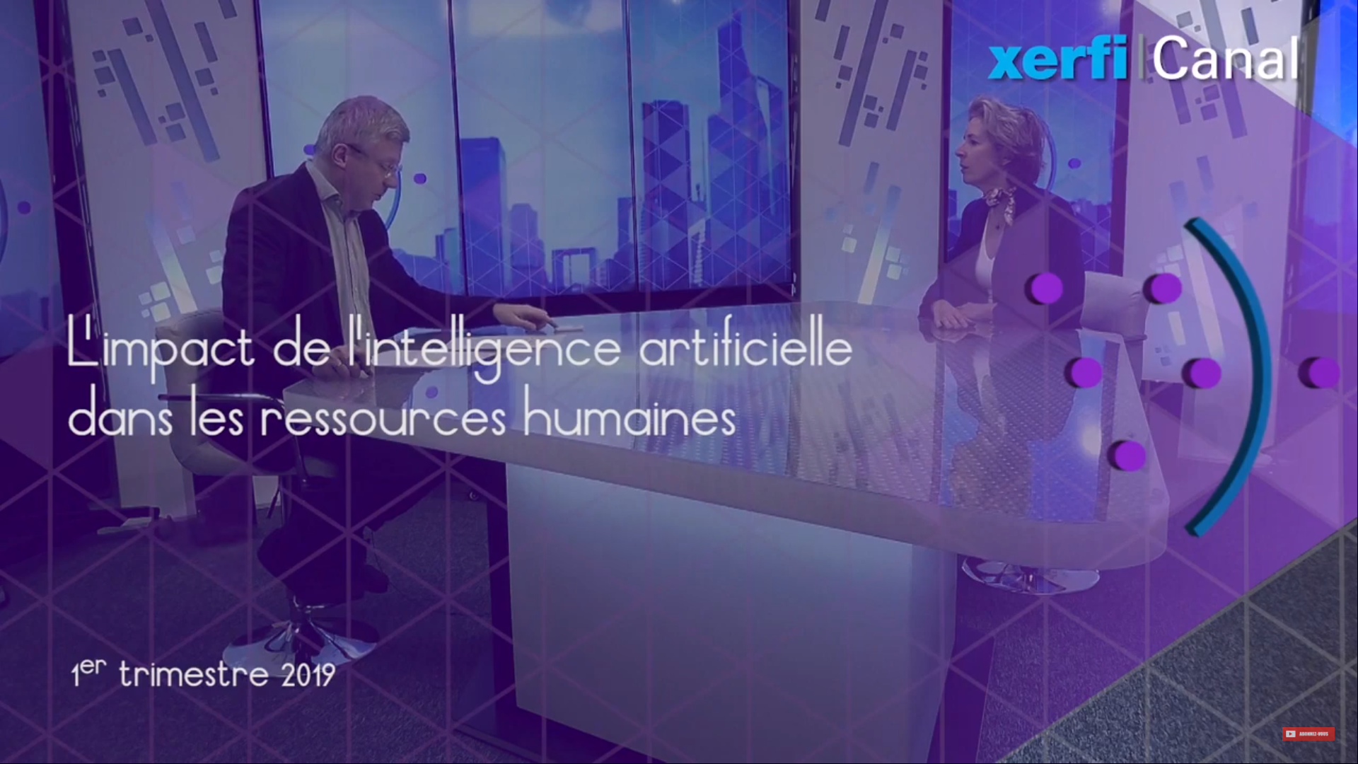 L'impact de l'intelligence artificielle dans les ressources humaines - Xerfi Canal - Janvier 2019