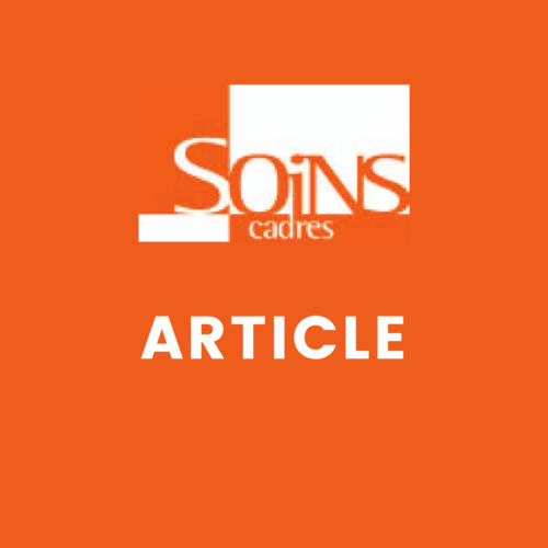 "Il faut utiliser le numérique à son avantage" - Soins Cadres - Novembre 2019