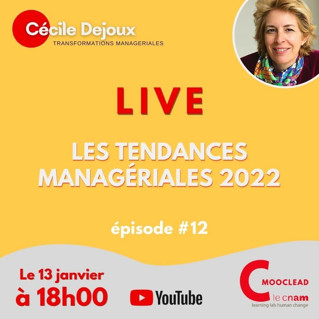 Live #12 - Les tendances managériales 2022  