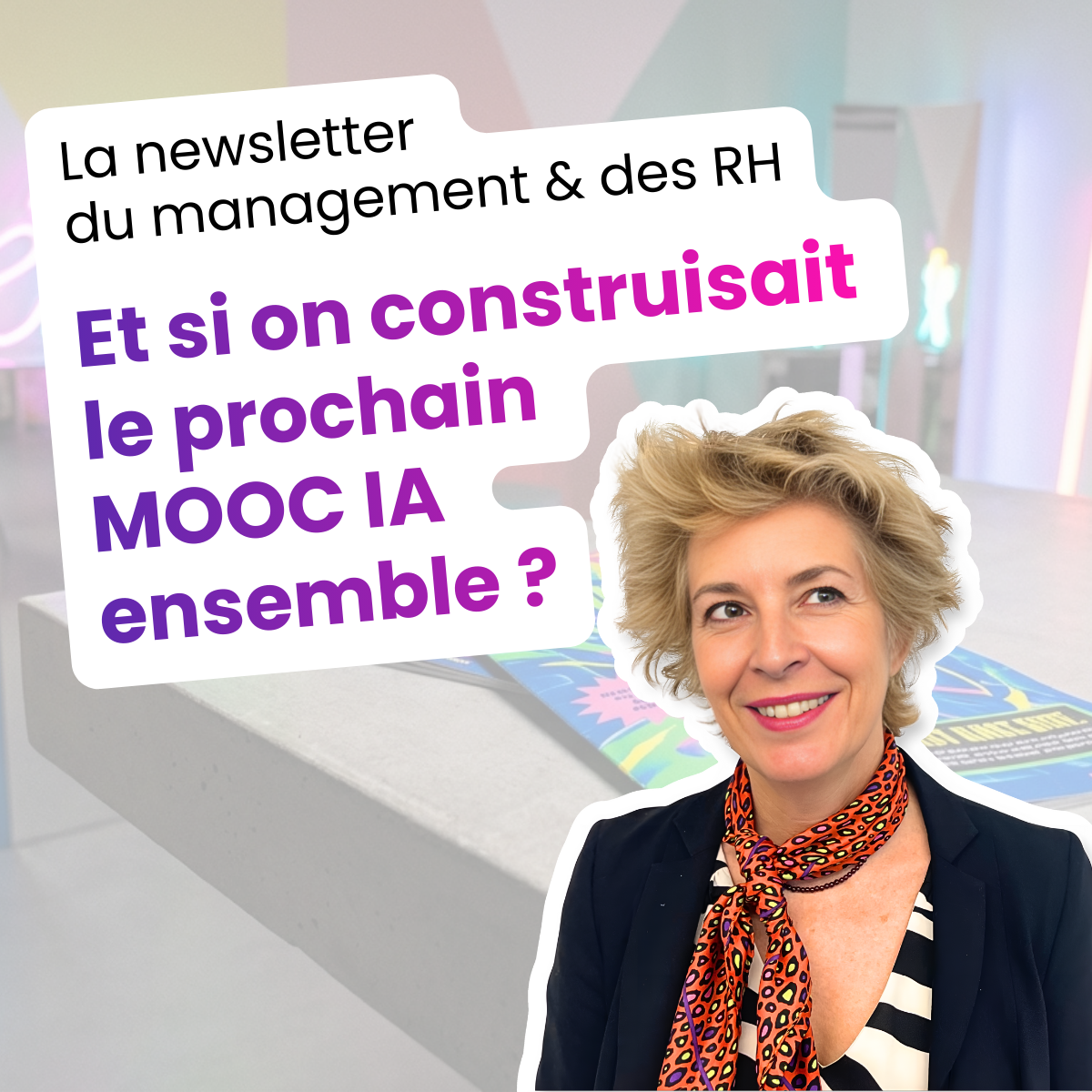 Newsletter : Et si on construisait le prochain MOOC IA ensemble ?