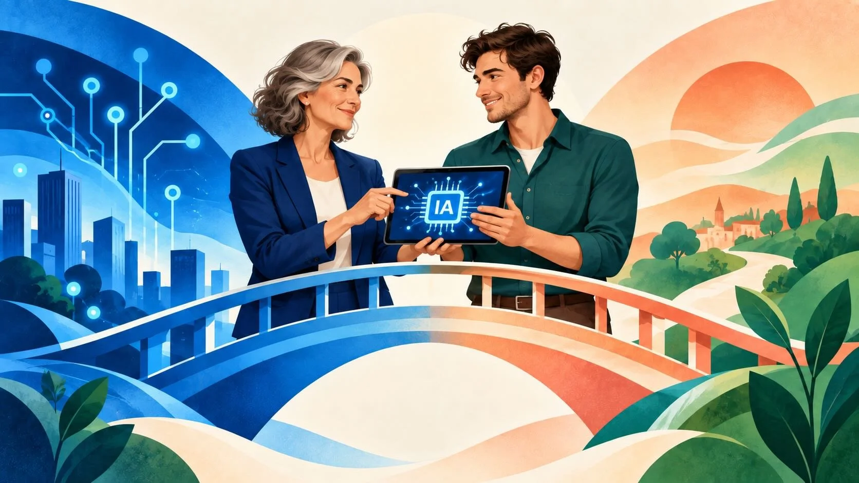 IA et intergénérationnel : former les juniors, rassurer les seniors, faire de l'IA un pont