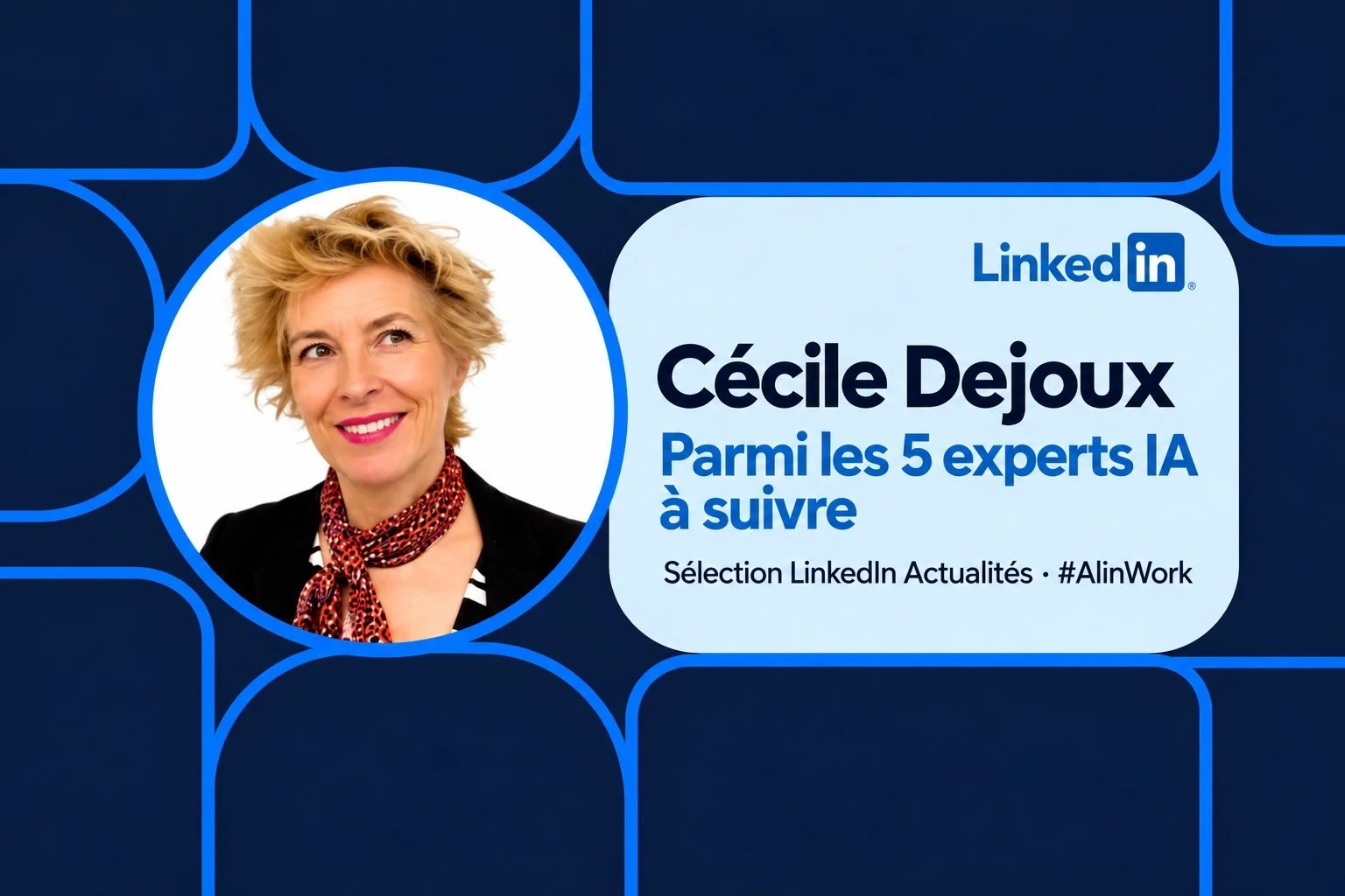 Linkedin ➜ parmi les 5 experts IA à suivre en 2026/27