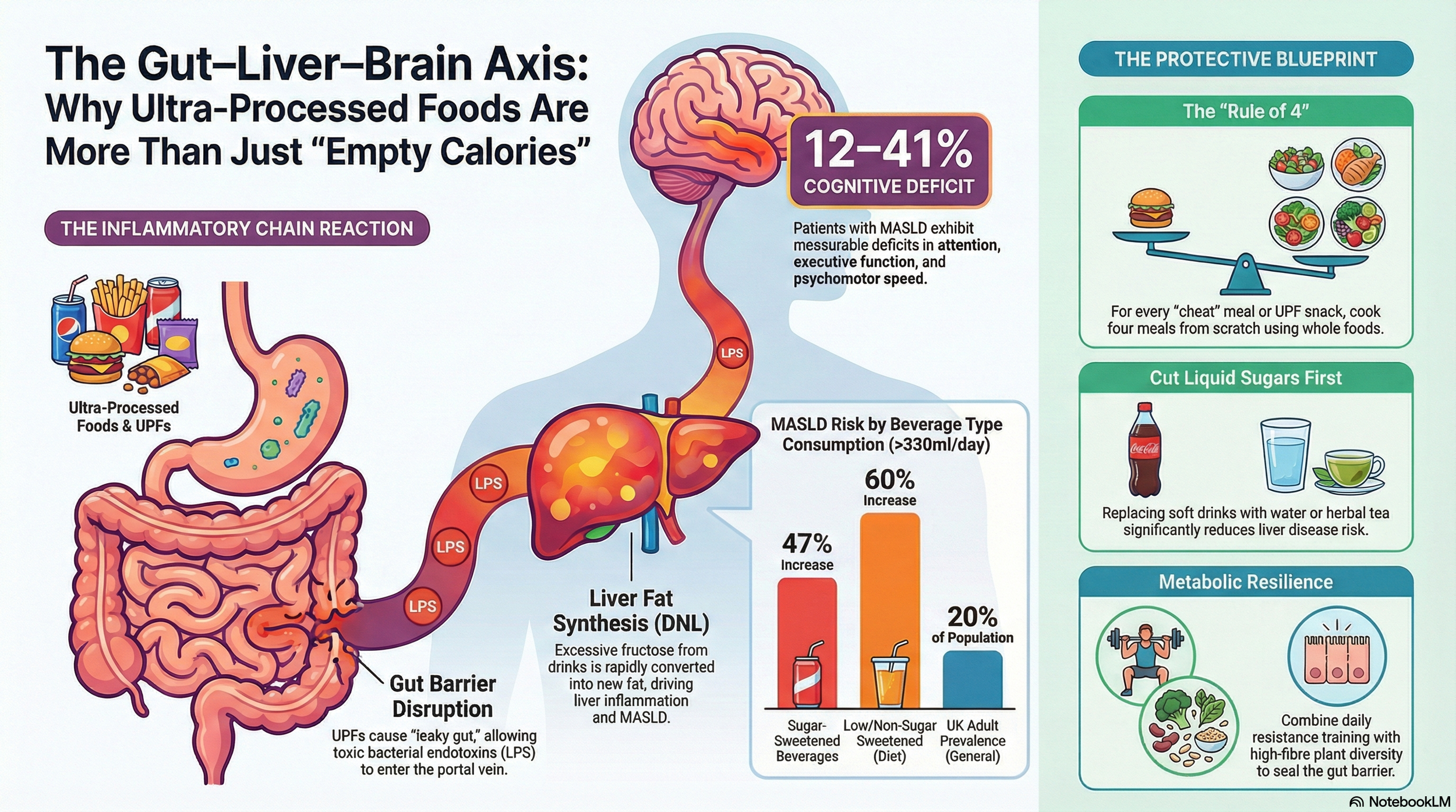 The liver–brain connection: Its Role in Inflammation, Mental Health and Chronic Disease
