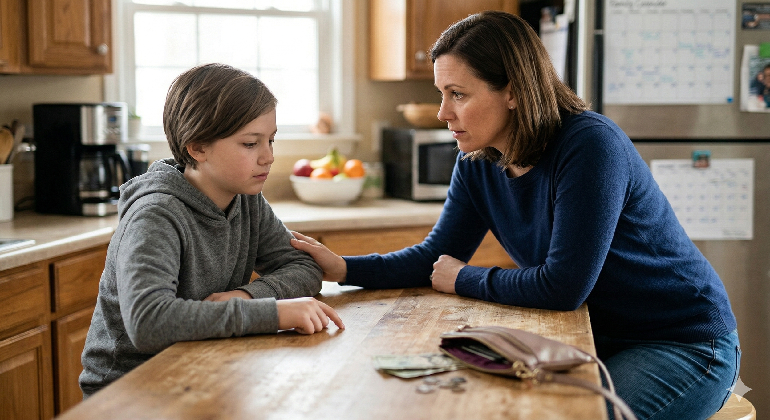 What to Do If Your Child Secretly Takes Money