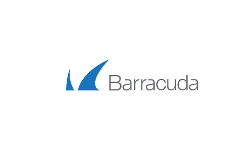 The Barracuda logo featuring stylized blue fin shapes and the word 'Barracuda' in gray text.