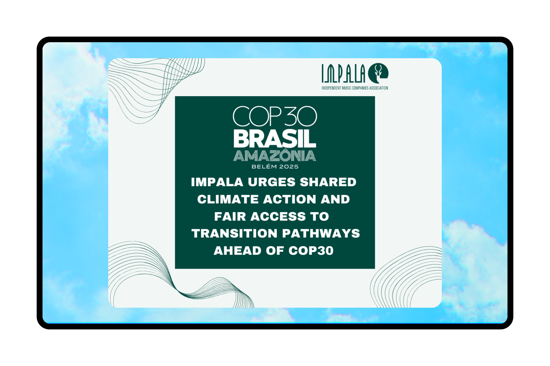 IMPALA Urges Shared Climate Action And Fair Access To Trasition Pathways Ahead Of COP30