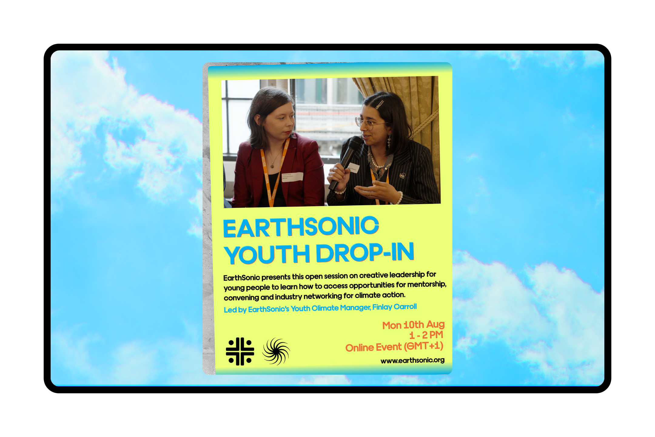 EarthSonic Youth Drop In Online Session - Creative Climate Leadership