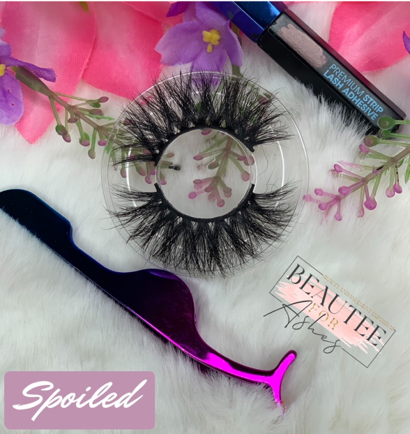 Spoiled- 22mm Mink Eyelash strips