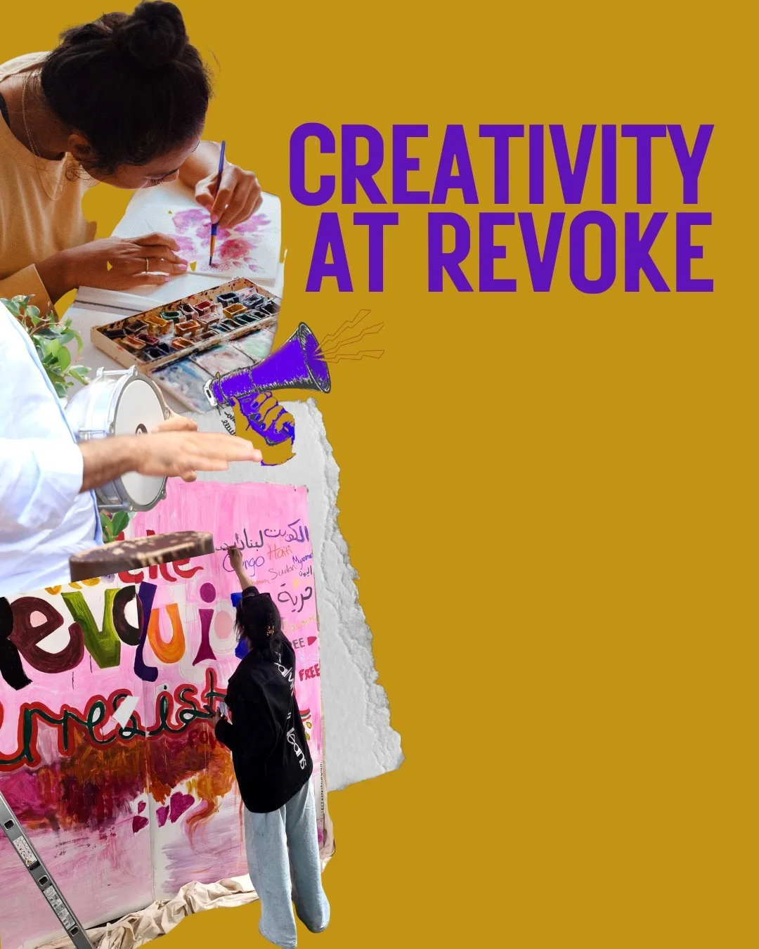 Creativity is healing. Creativity is joy. Creativity is connection. Creativity is resistance.