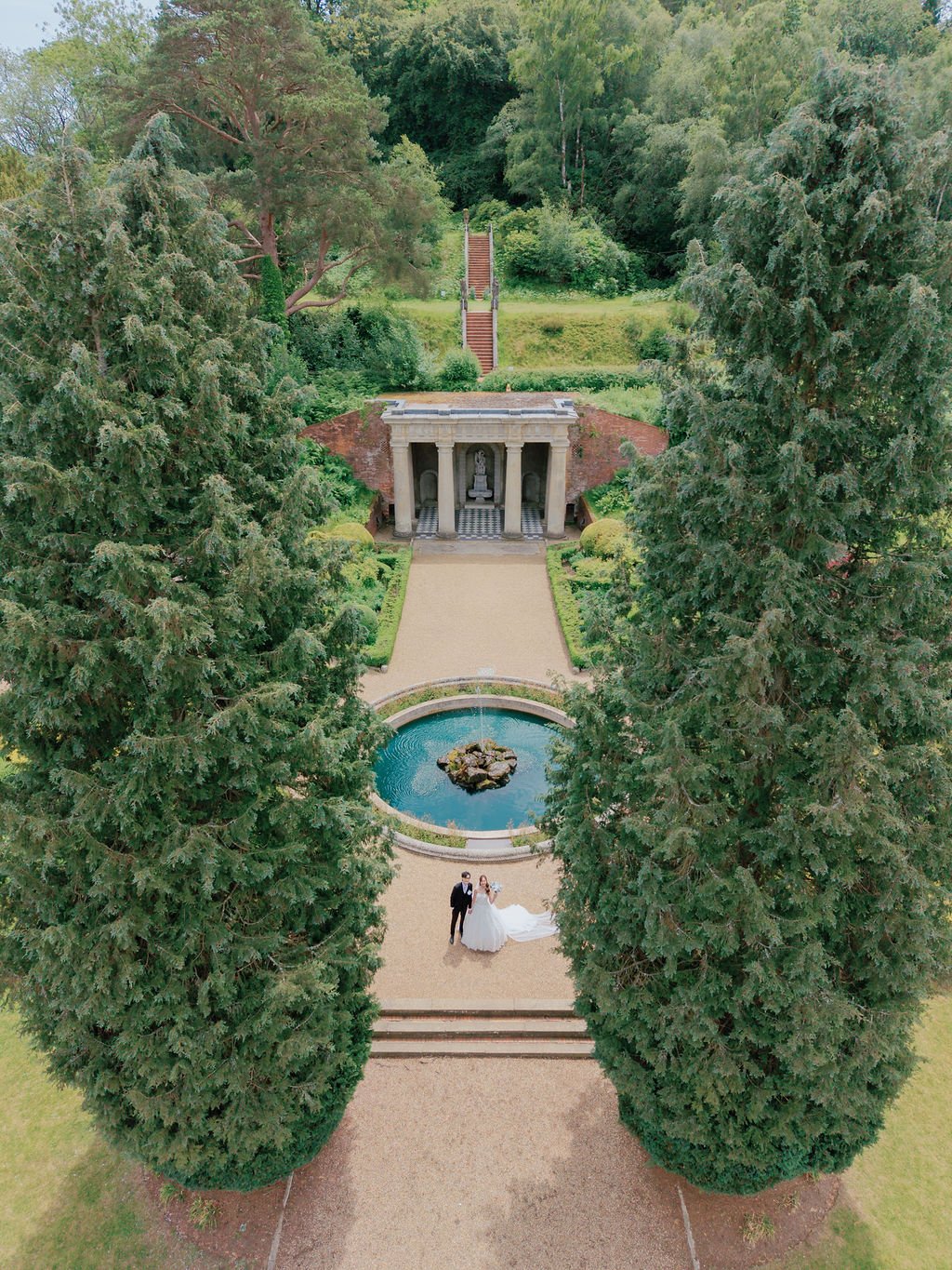 Outside Wedding @ Wotton House