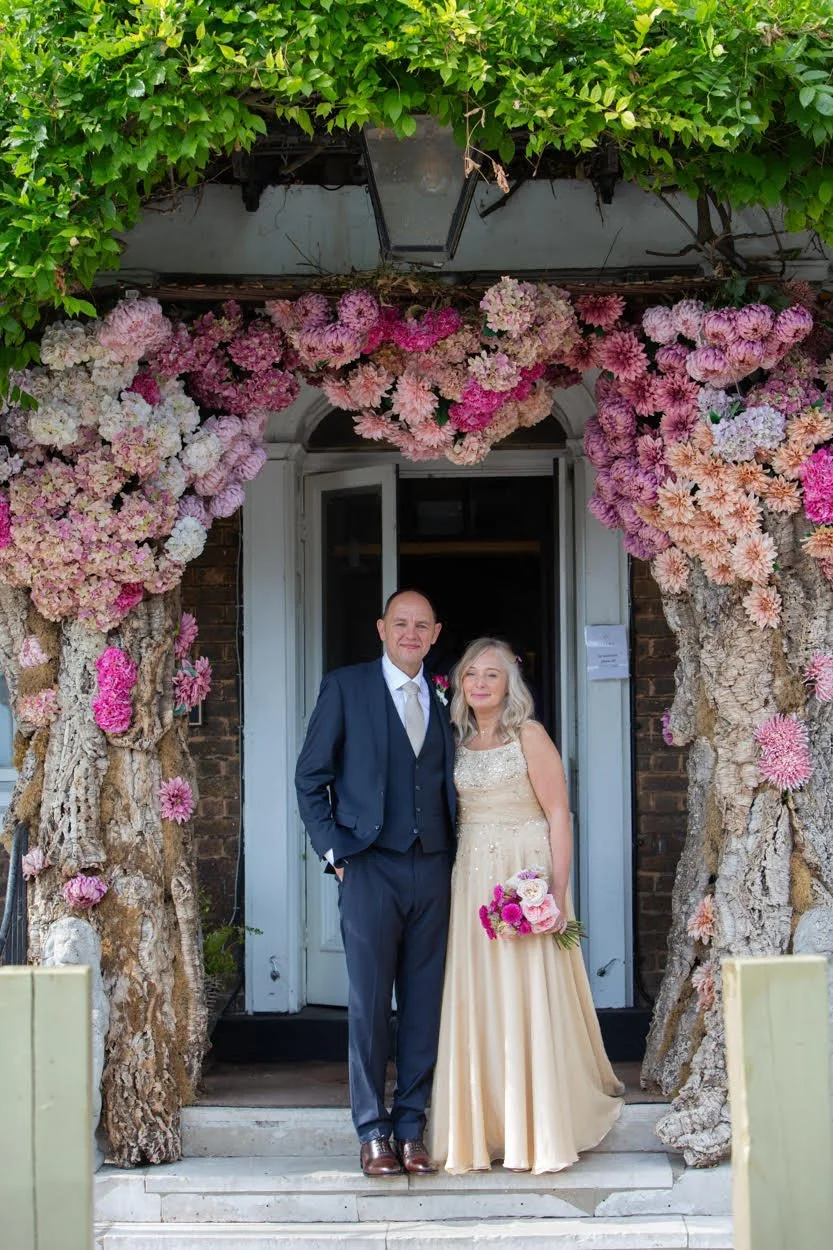 Beautiful wedding @ The Mitre Hampton Ct

