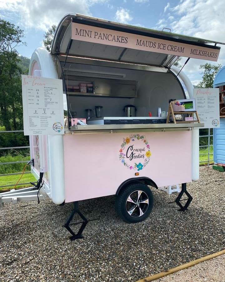 Fancy Mauds at your birthday, wedding or next event? Graceful Goodies are here for you and they travel all across NI! 🩷

With their vintage ice cream trike (called Sadie) and bespoke trailer (Bertha), they offer Mauds ice cream for weddings and smal