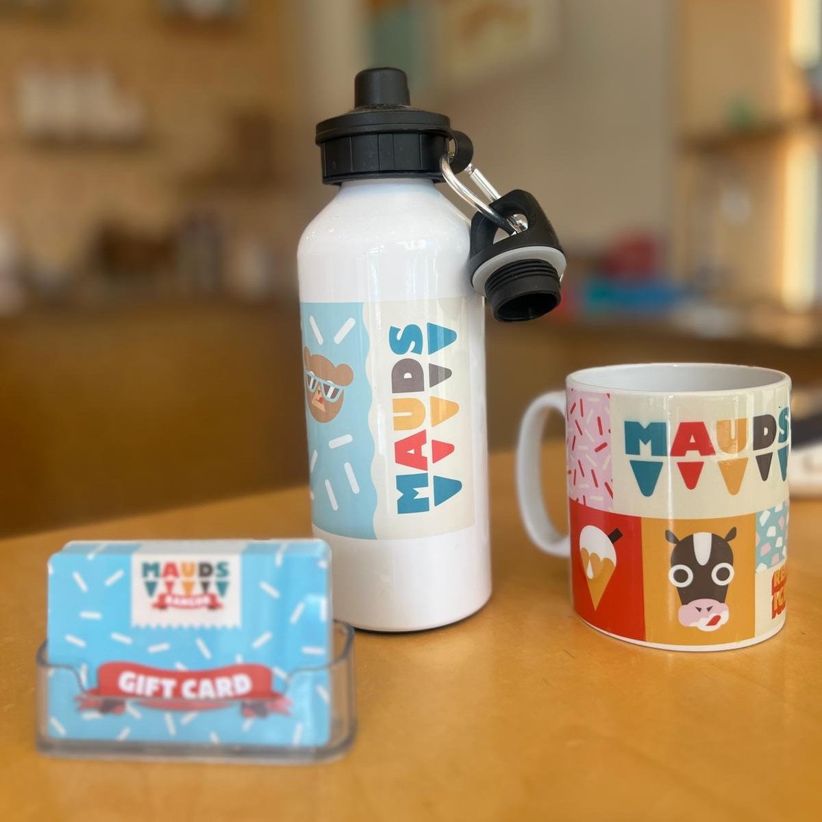 🍦 COMPETITION TIME! 🍦

Did you know that you can buy a branded Mauds mug and water bottle from our Bangor store? Plus our Mauds Bangor, Holywood and Ormeau Road stores sell gift cards, the perfect present for a big Mauds fan! 🎁

To celebrate the g