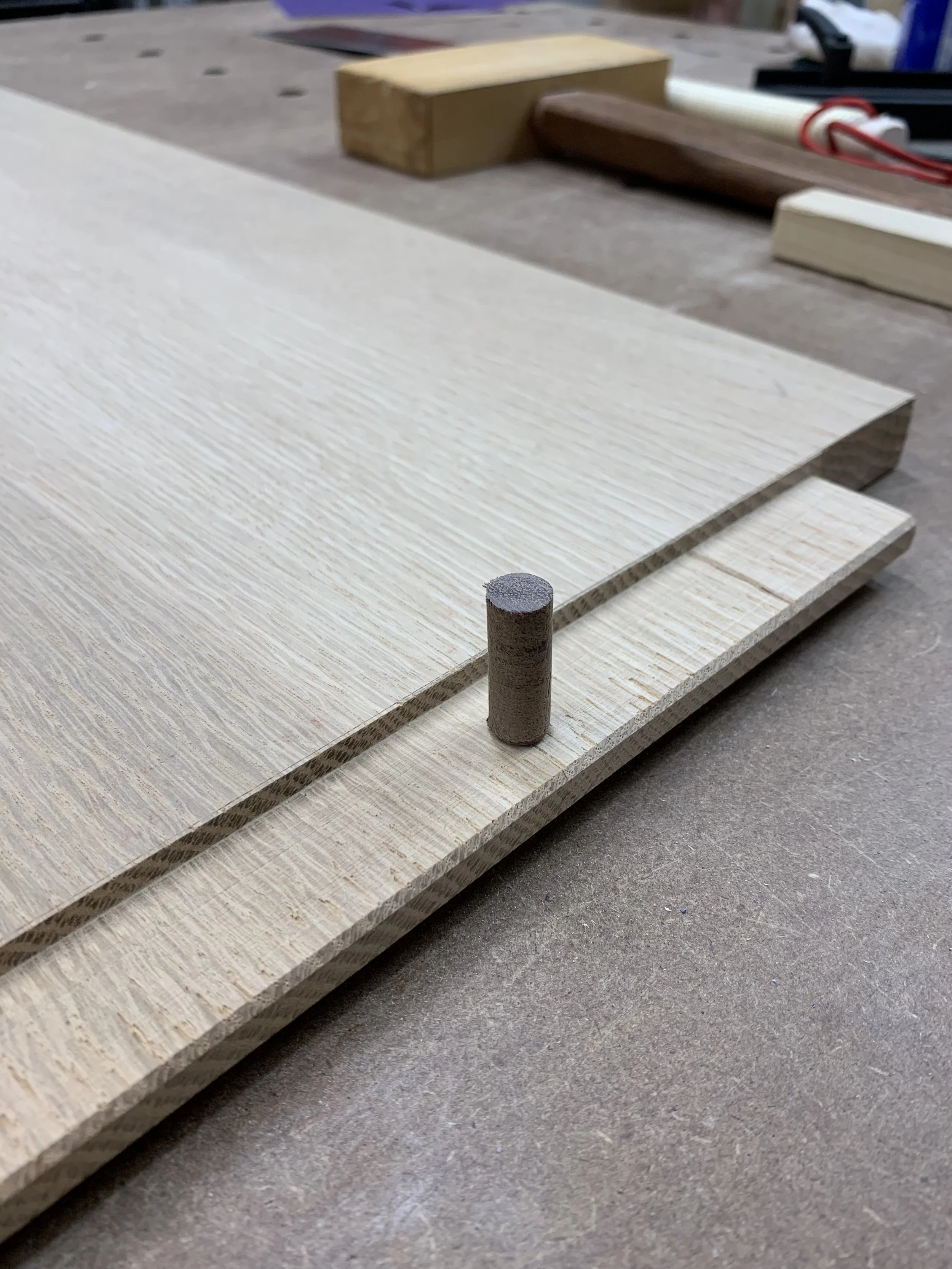 Walnut dowel