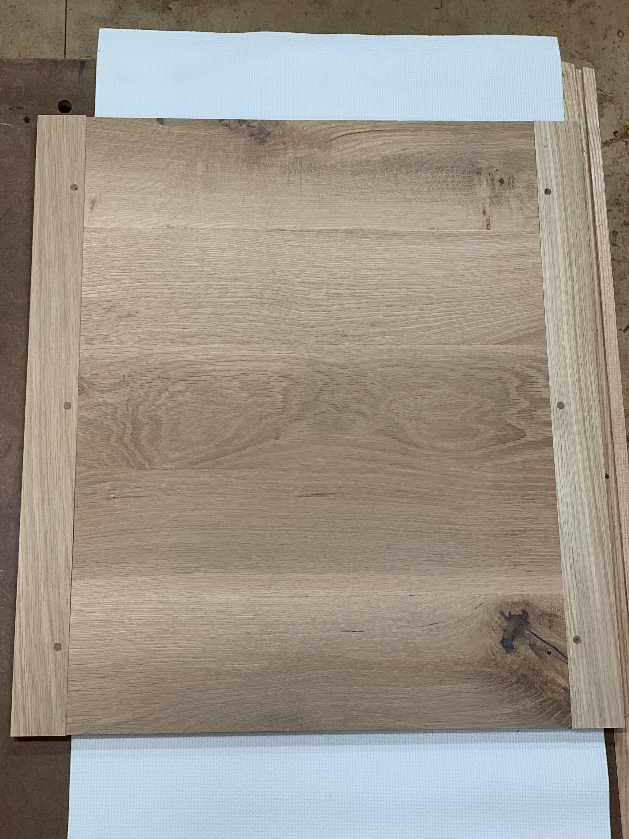 My first proper bread board end table top