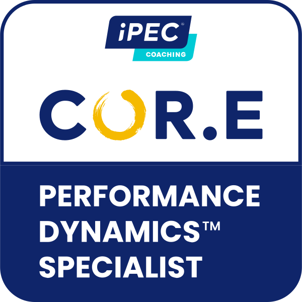 iPEC Coaching CORE Performance Dynamics Specialist graphic badge