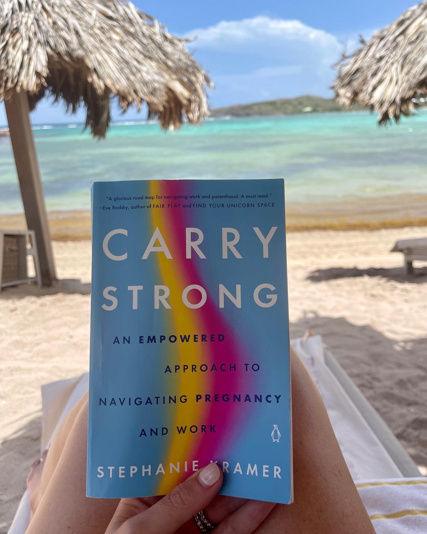 Savoring the last travel days of summer this &lsquo;Labor&rsquo; Day Weekend? 

Our summer readers proved #carrystrongbook is the perfect travel companion for any pre-TTC beach-day, baby moon or maternity-stay-cation adventure.

Take Carry Strong wit
