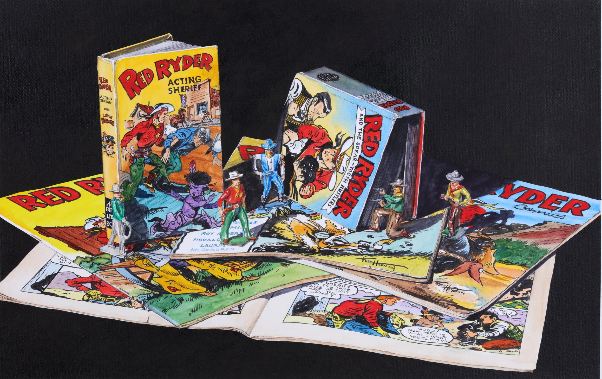 006 - Counbt Me in Red Ryder 18x28.jpg