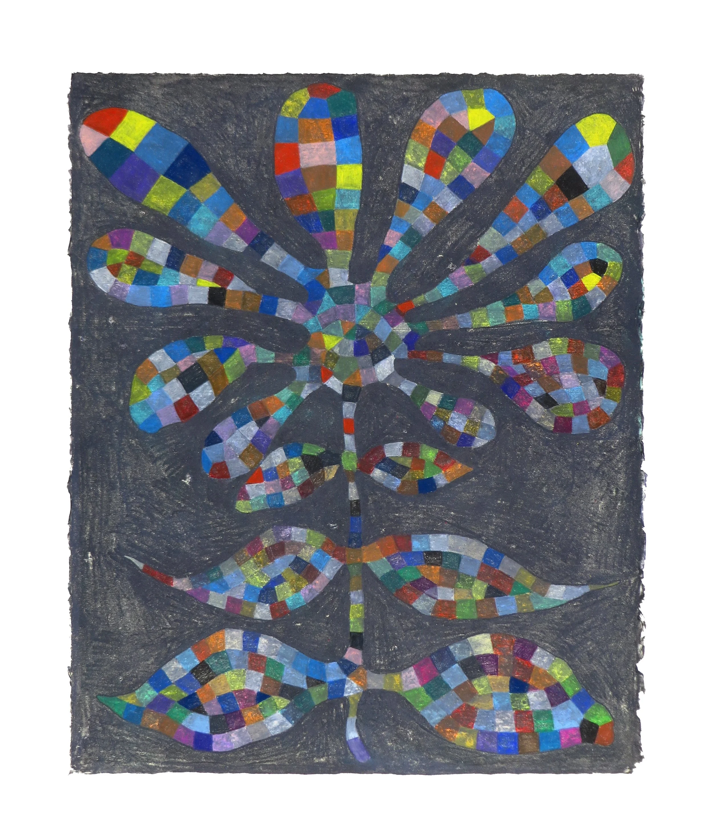 Night Bloom, Deep Woods (20 x 17 inches), Claire Downes Whitehurst