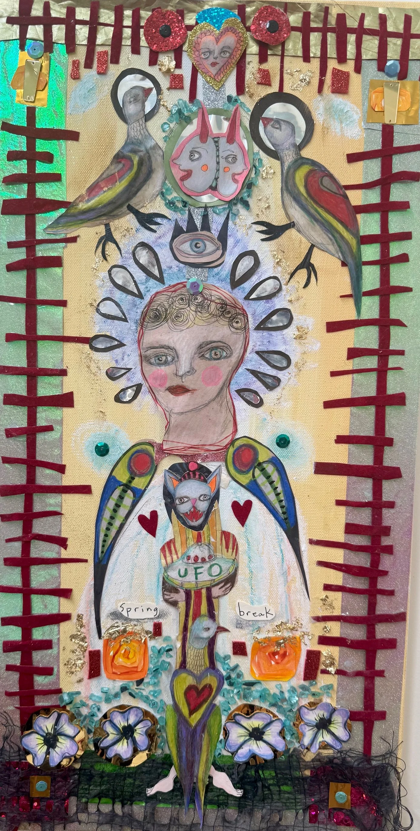 Spring Break (24 x 12 inches), Blair Hobbs