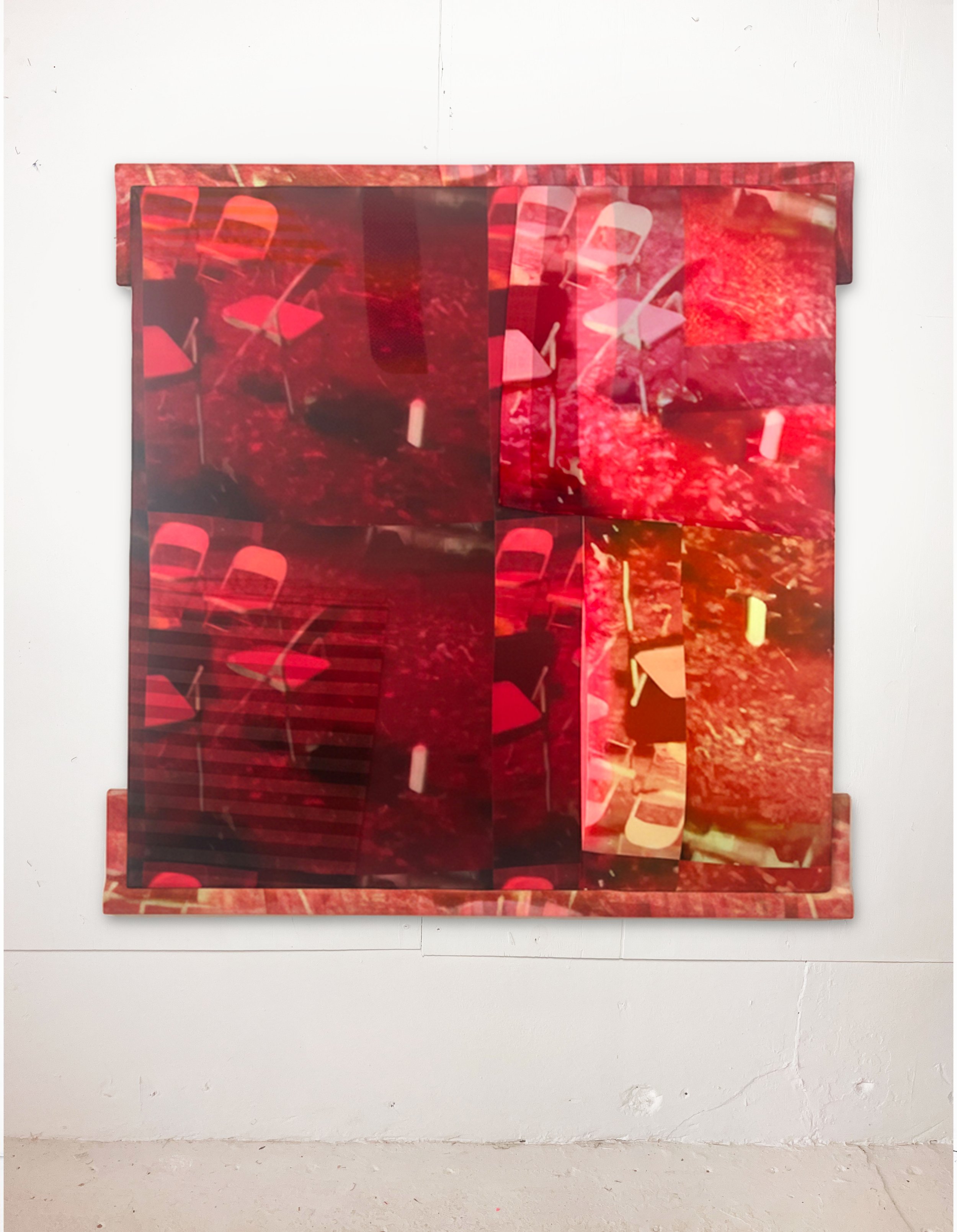 Hot Seat, 56" x 52"