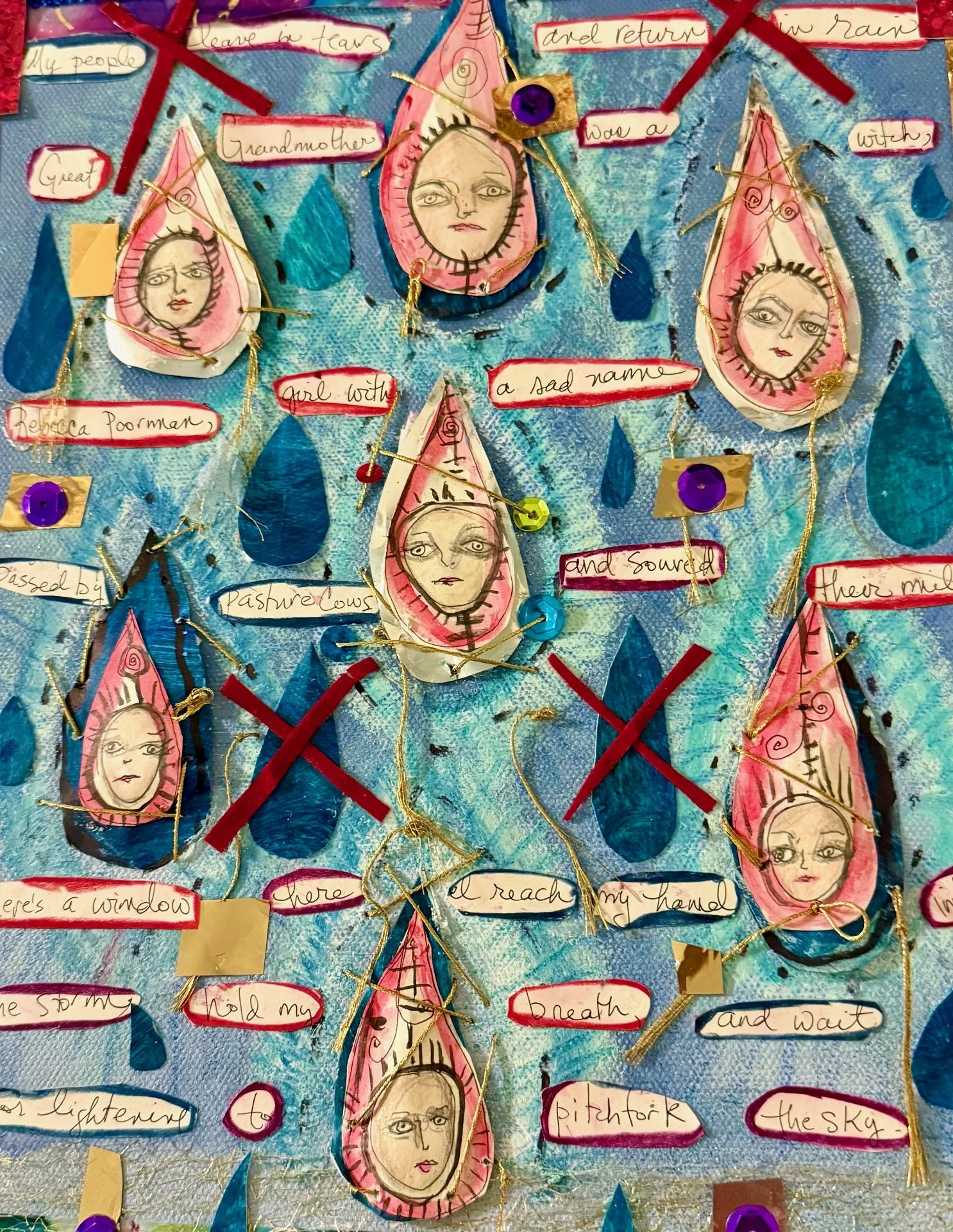 Witch's Rain (14 x 10 inches), Blair Hobbs