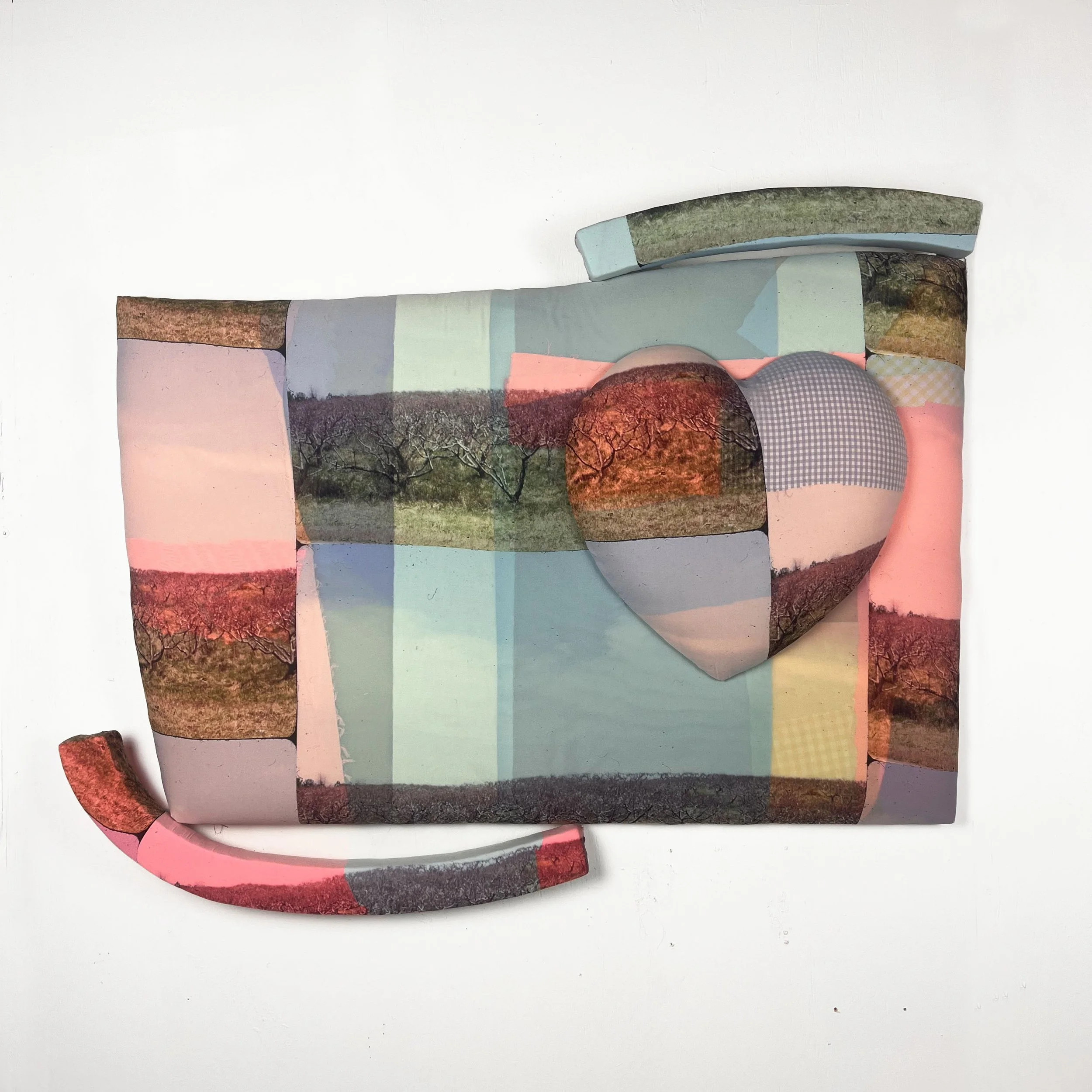 Peach Country, 35" x 42.5"