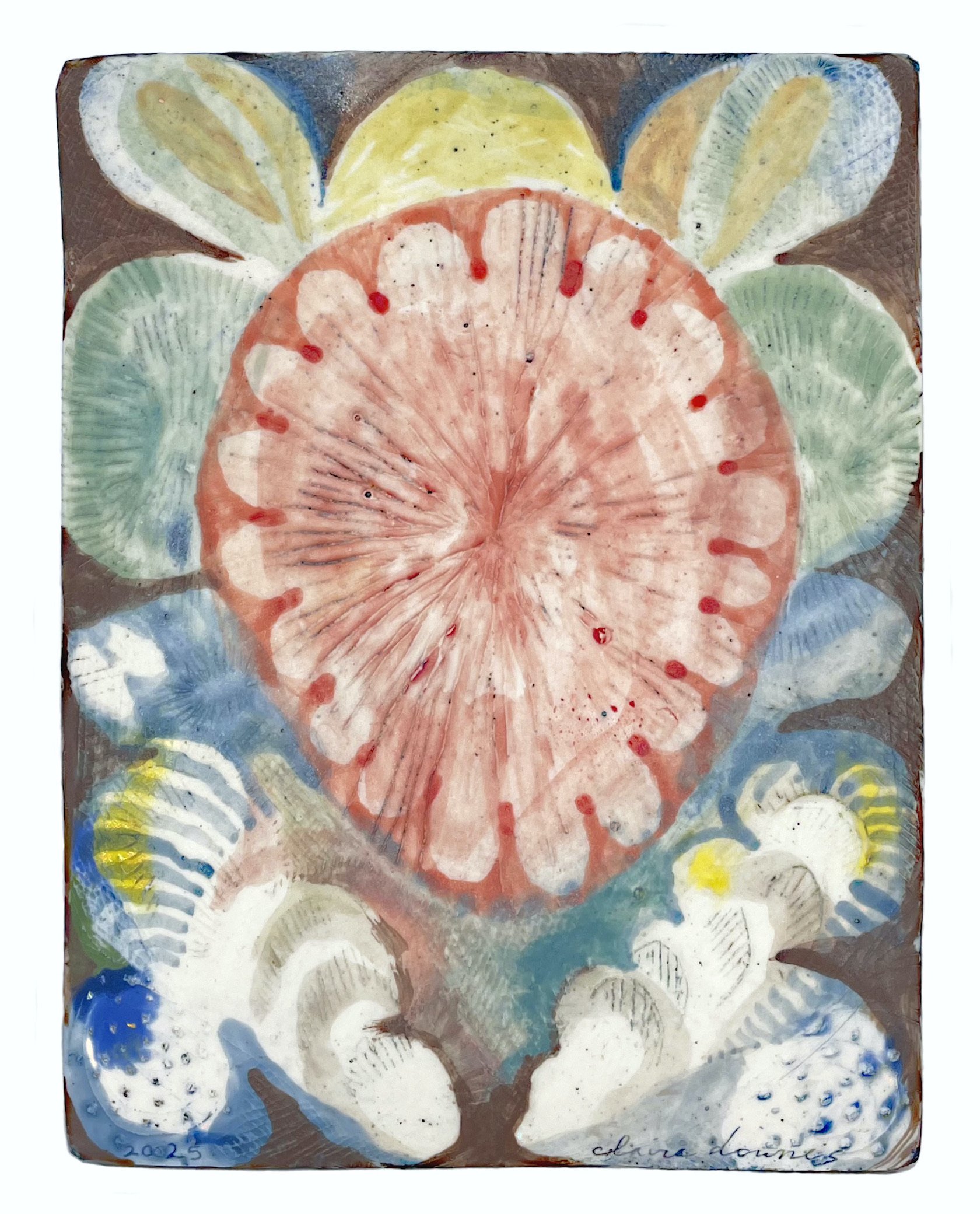 Swamp Mallow (10.5 x 8.5 inches), Claire Downes Whitehurst