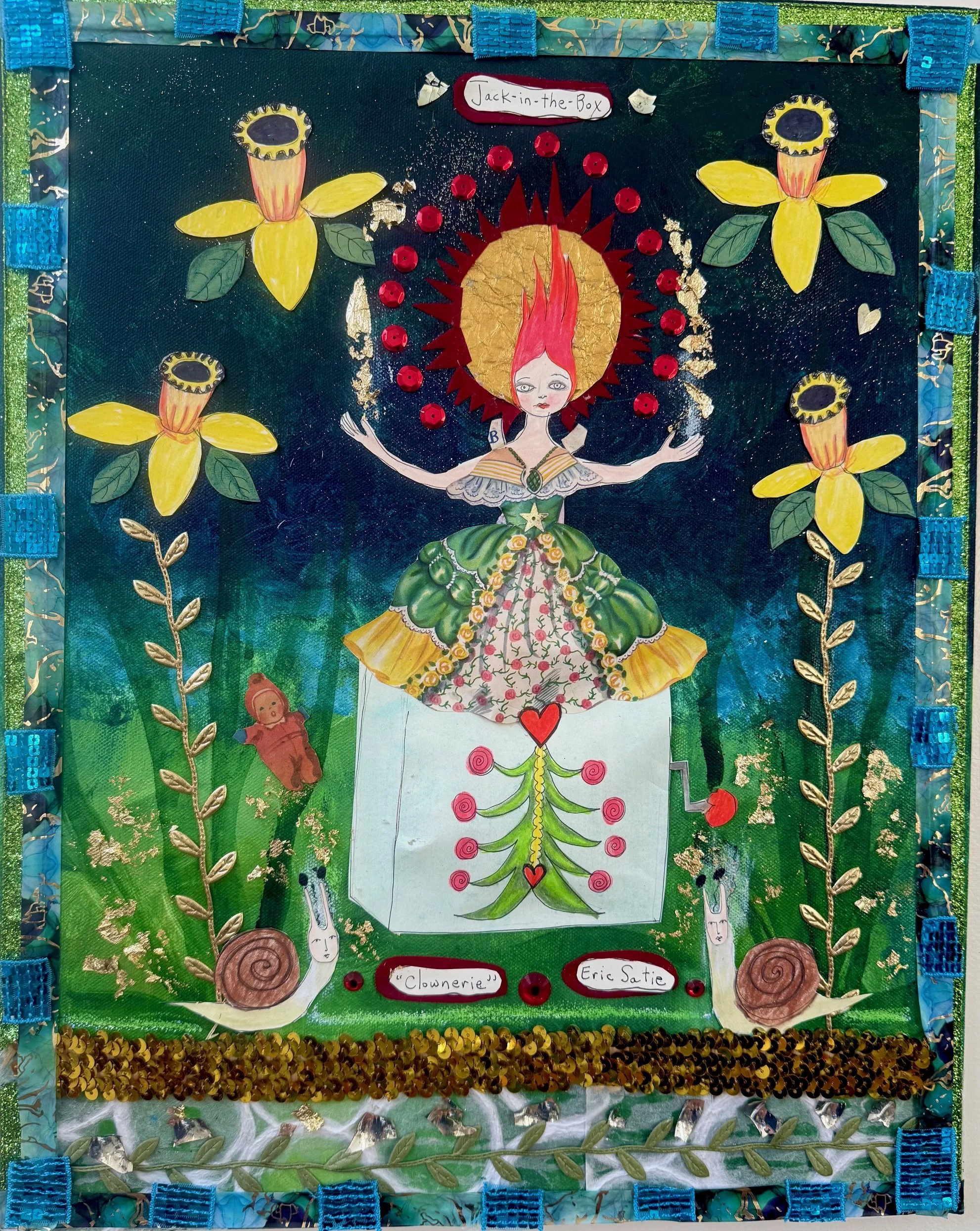 Clownerie and Jack-in-the-Box by Eric Satie (20 x 16 inches), Blair Hobbs