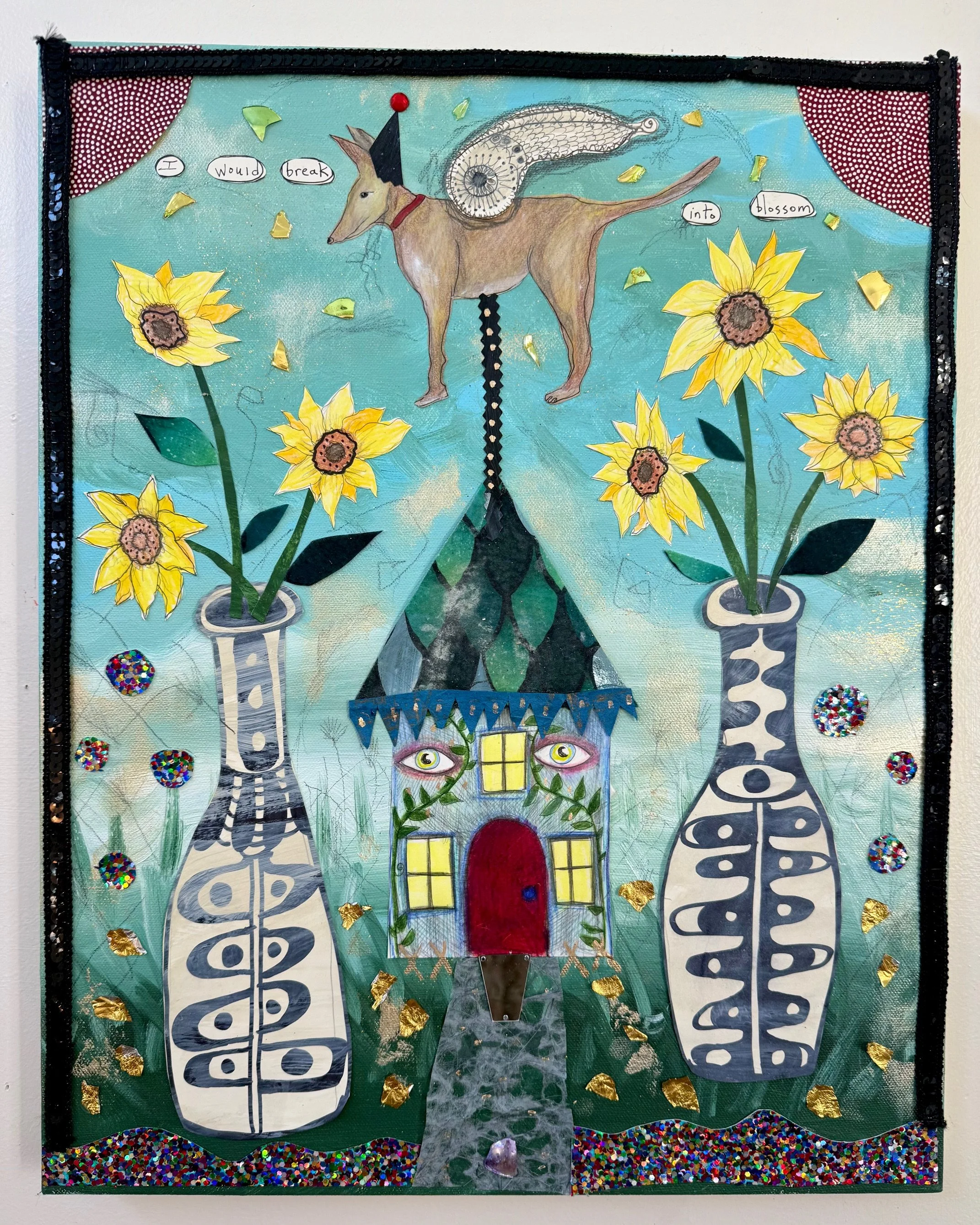 I Would Break Into Blossom (20 x 16 inches), Blair Hobbs