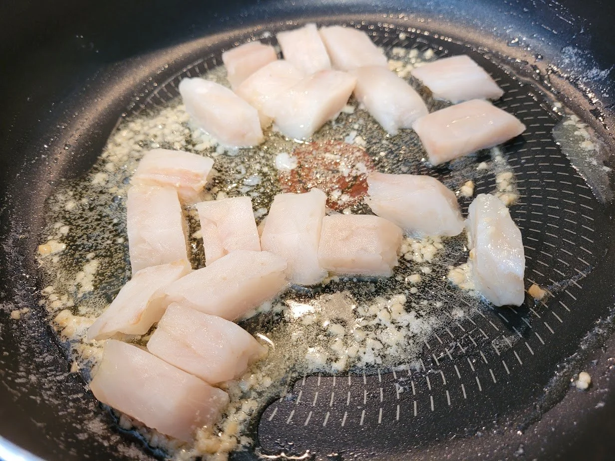 Butter and Garlic Pollock — Occasional Fish