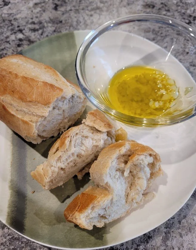 Easy Garlic Dipping Oil — Occasional Fish