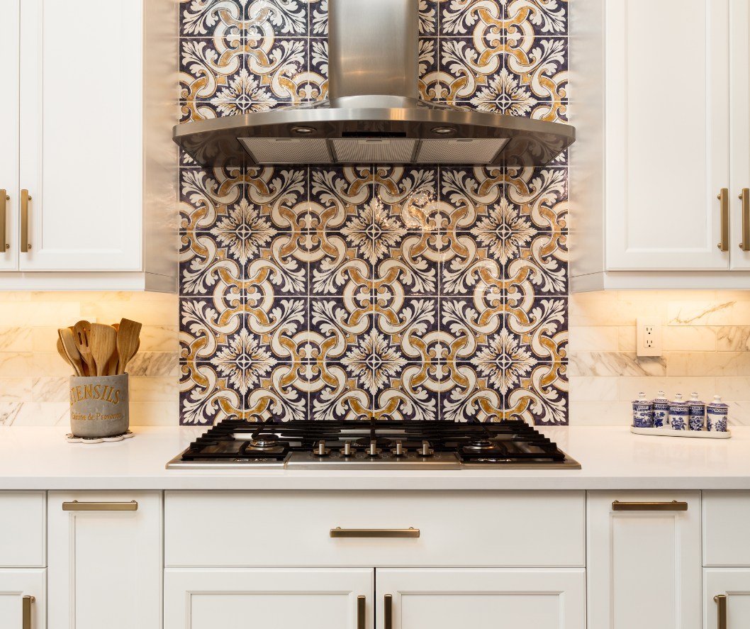An accent backsplash brings so much character to your kitchen! There are some new styles of tile coming out that are very unique and when done in the right way, an accented backsplash can really set your homes kitchen apart.😎

I love helping people 