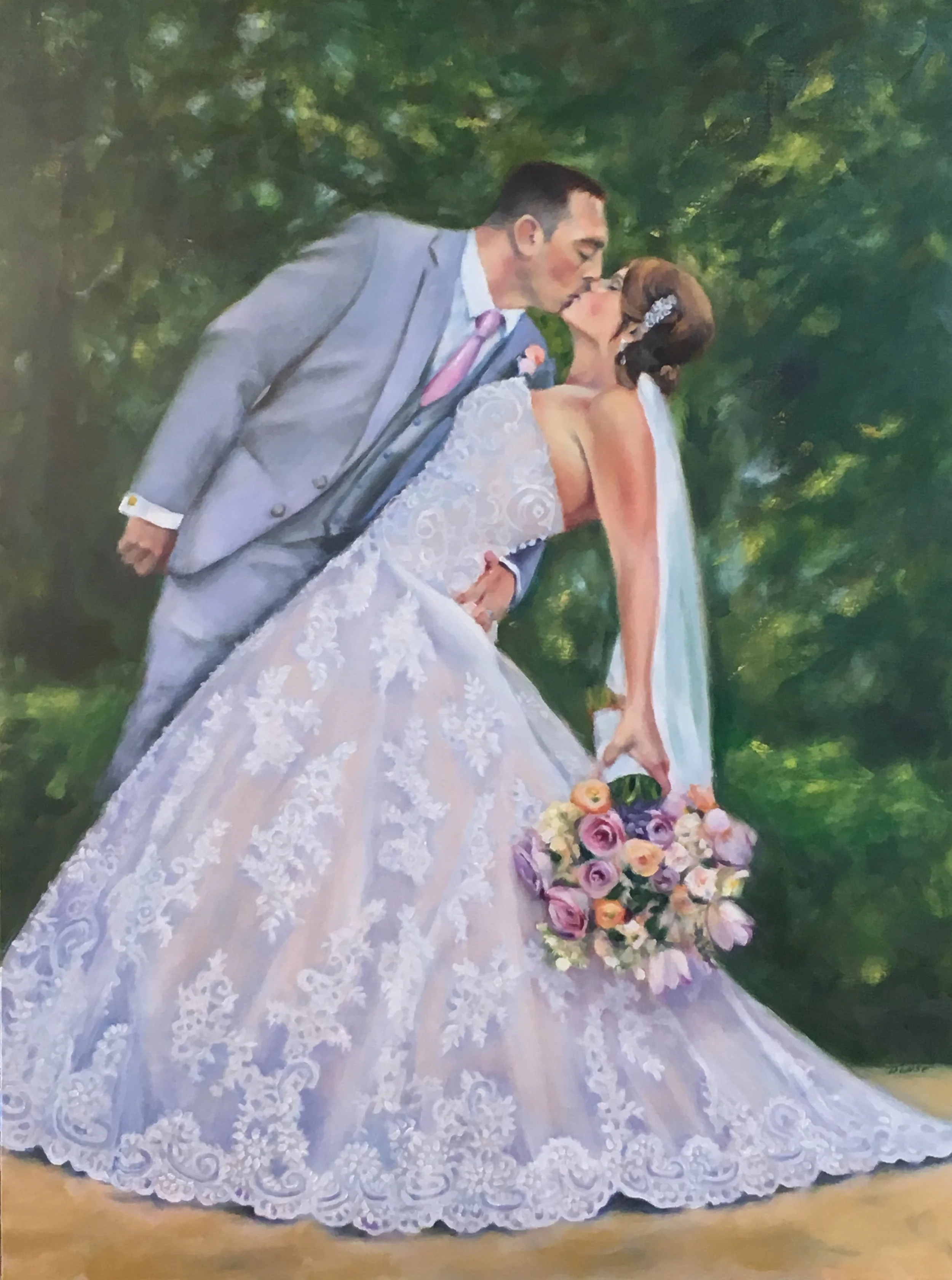 Patrick Kelly Wise | Live Wedding Artist | Northern Michigan