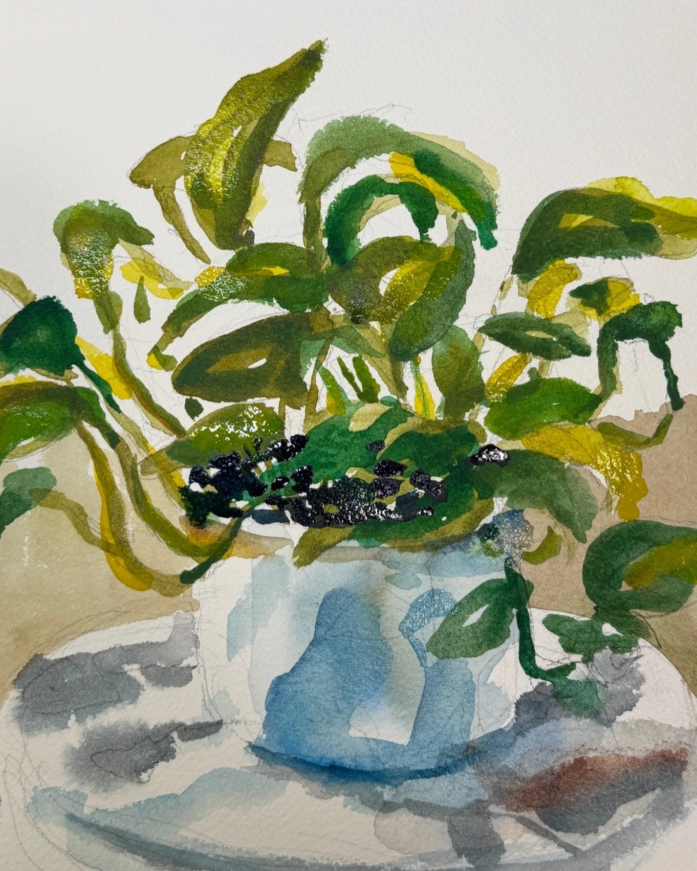 Available 8 x 10&ldquo; watercolor $100
#artcollector #petoskeyflowershop #artforinteriors