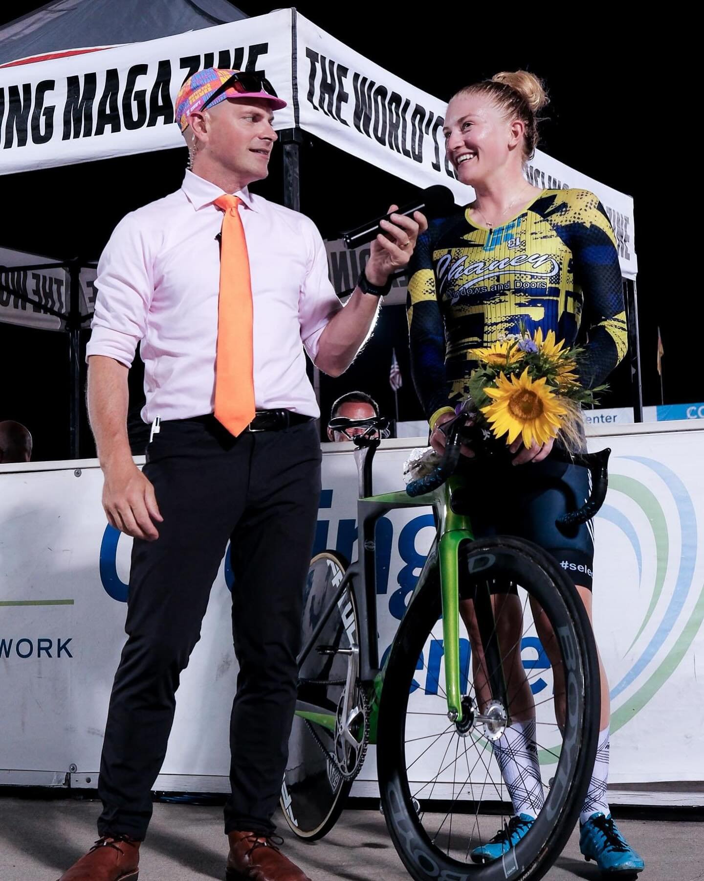 @bethanymatsick competed in the Nicole Reinhardt Memorial Women&rsquo;s Open last night at @the_velodrome and took a dominating win. Bethany has had an awesome season so far with a Pan American Title in the Team Pursuit, being named to the Olympic Lo