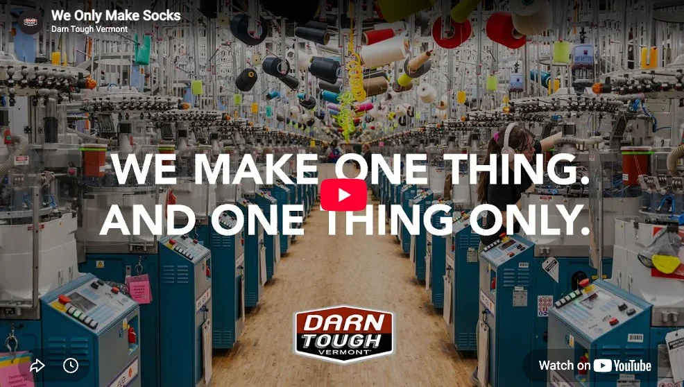 We only make socks