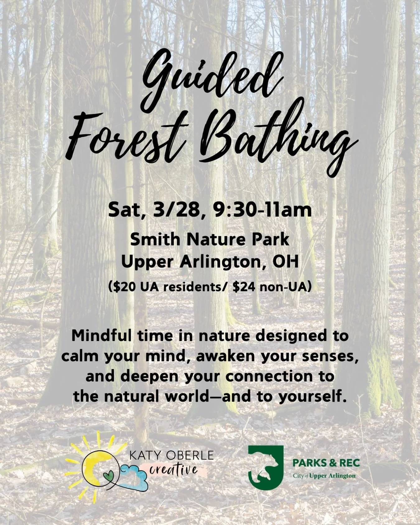 🪾Step away from the rush of daily life and into the calming embrace of the forest.

🍃Shinrin-yoku&mdash;&ldquo;bathing in the air of the forest&rdquo;&mdash;is the evidence-based practice of slowing down, noticing, and reconnecting with the natural