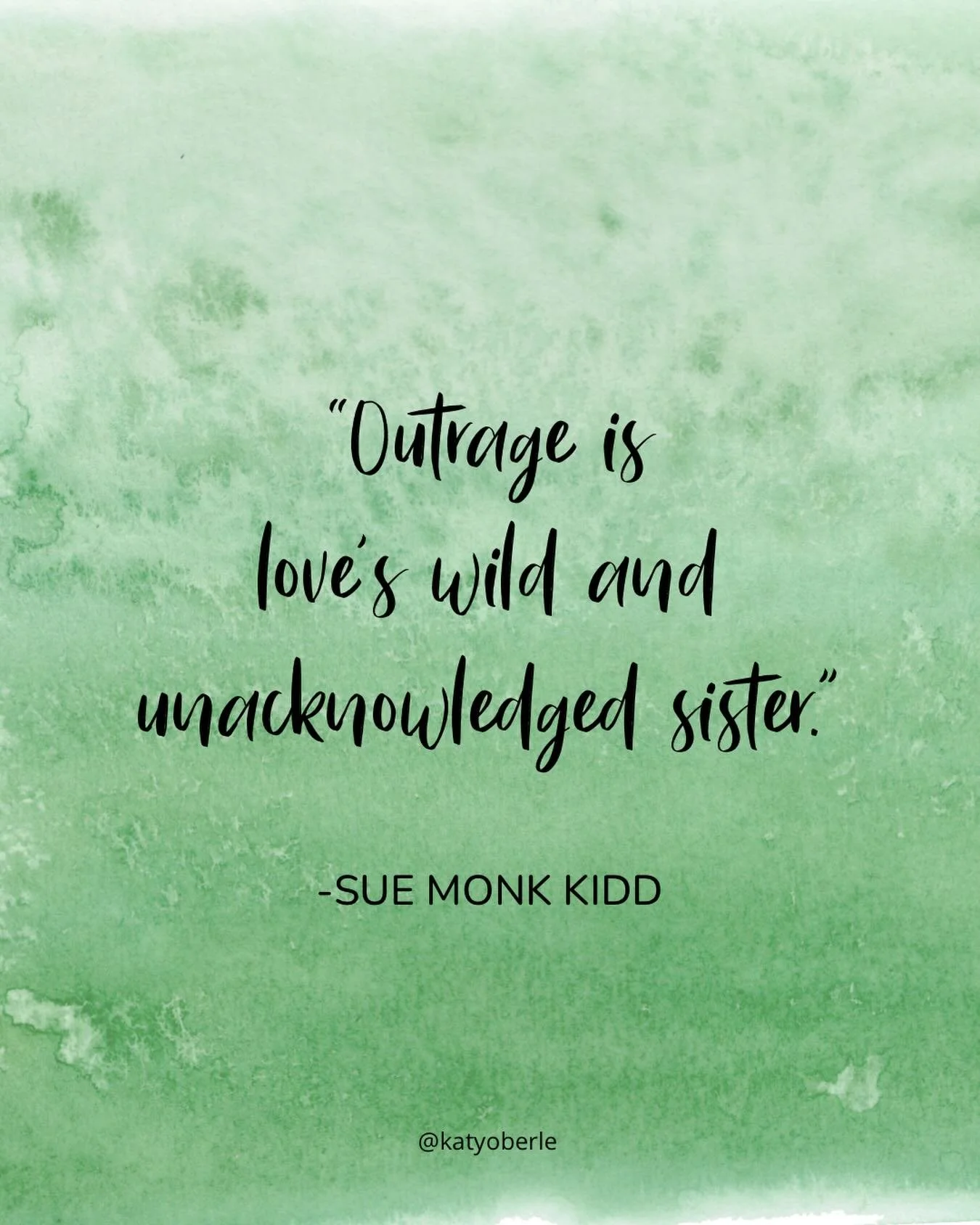 Full quote: &ldquo;The transfiguration of anger is a movement from rage to outrage. Rage implies an internalized emotion, a tempest within. Rage, or what might be called untransfigured anger, can become a calcified bitterness. What rage wants and nee