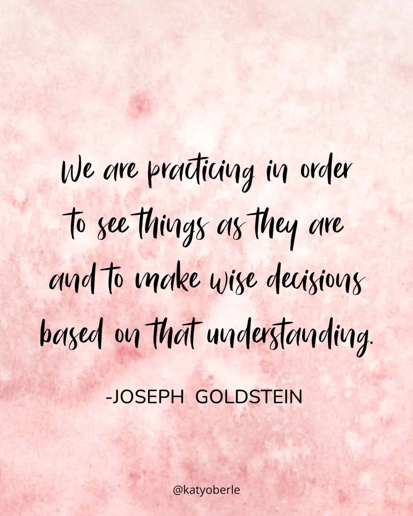 This pretty much encapsulates my &ldquo;why&rdquo; for practicing mindfulness. What&rsquo;s yours?! 
.
.
.
@jbgoldstein515 #josephgoldstein #mindfulness #wisdom #lovingkindness
