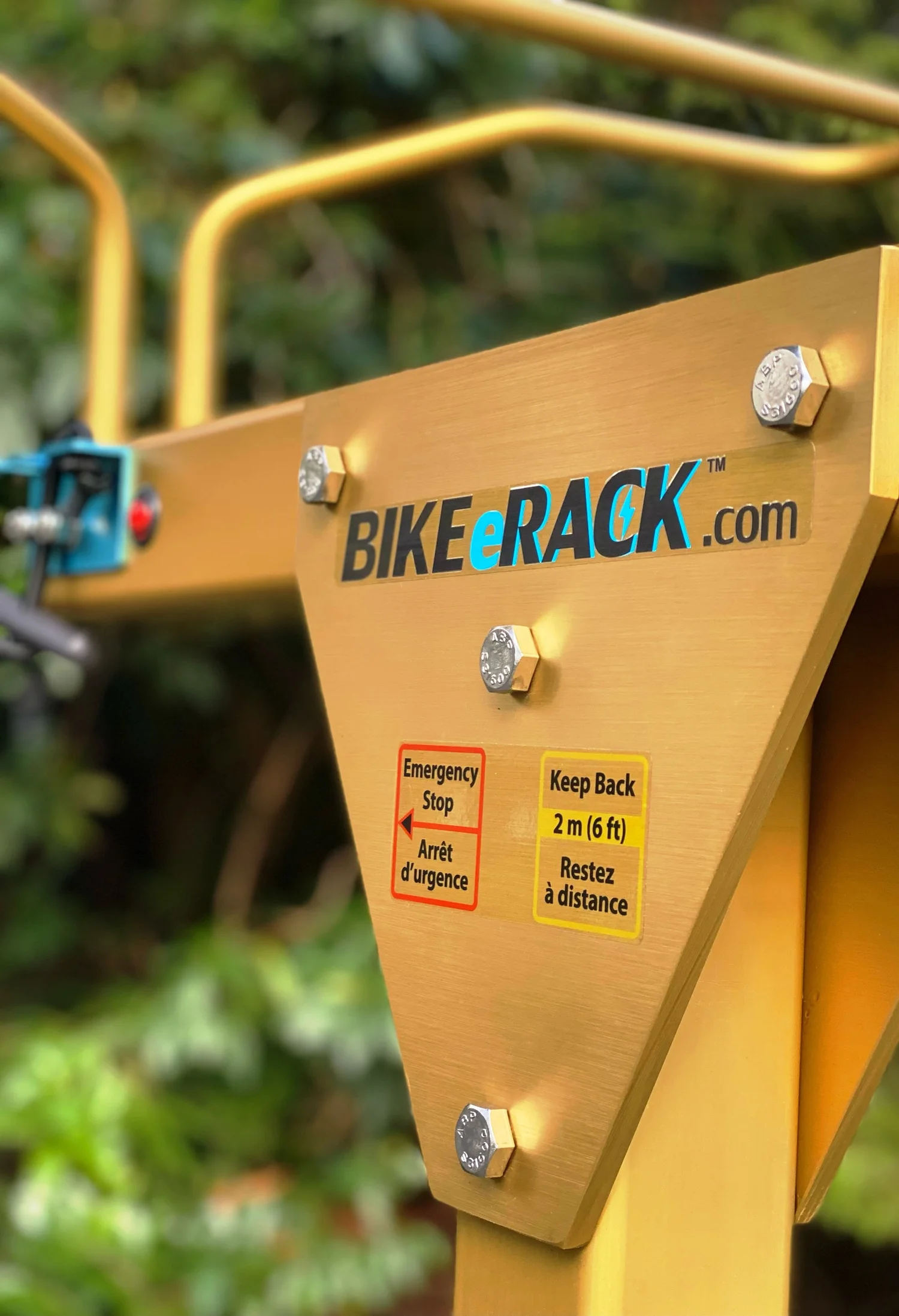 Highlights - eRACK™ The First Electric Self-Loading Bike Rack — BIKE eRACK™