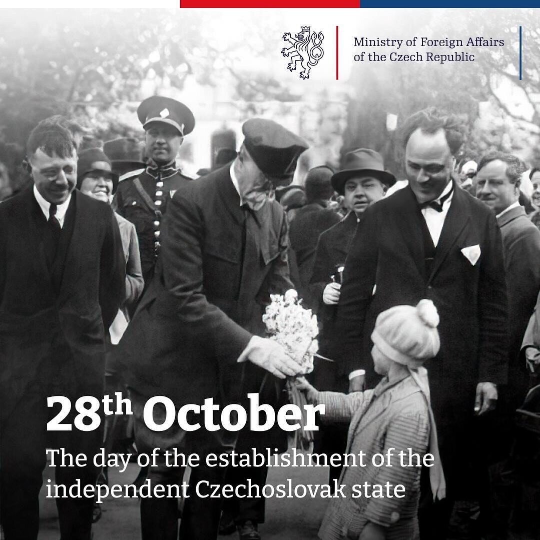 Today we commemorate the Czechoslovak Independence Day. 

A shared desire for statehood, skillful diplomacy, and years of tireless struggle were behind the creation of an independent Czechoslovakia. We showed the world that together we can achieve gr