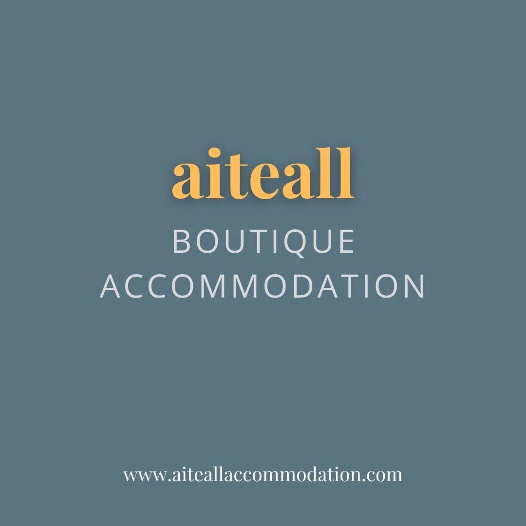 Our website is live! 🤩

We will be opening March and are taking bookings now via our website or email us directly at 
aiteallaccommodation@gmail.com 

Our rooms are en-suite, tea and coffee facilities, continental breakfast each morning and our comm