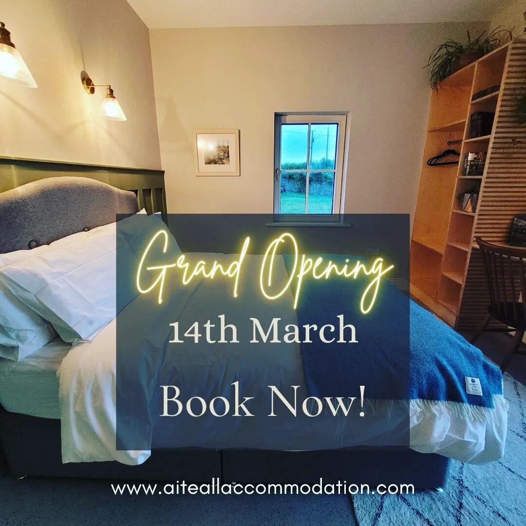 #Competition ! 👐💚

Happy Monday folks

To celebrate the opening of our B&amp;B here in Liscannor, Co. Clare - we are running a wee competition!

Win a 1 night stay bed and breakfast here at Aiteall Boutique Accommodation for two people sharing 😀

