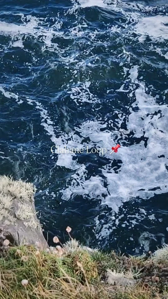 The Clahane Loop ๐
We are blessed to have this outside our door – our favourite walk, no matter the season.
Atlantic waves, seabirds overhead, bóithríns lined with stone walls, and swimmers braving a dip ๐ฆ
This stretch of c