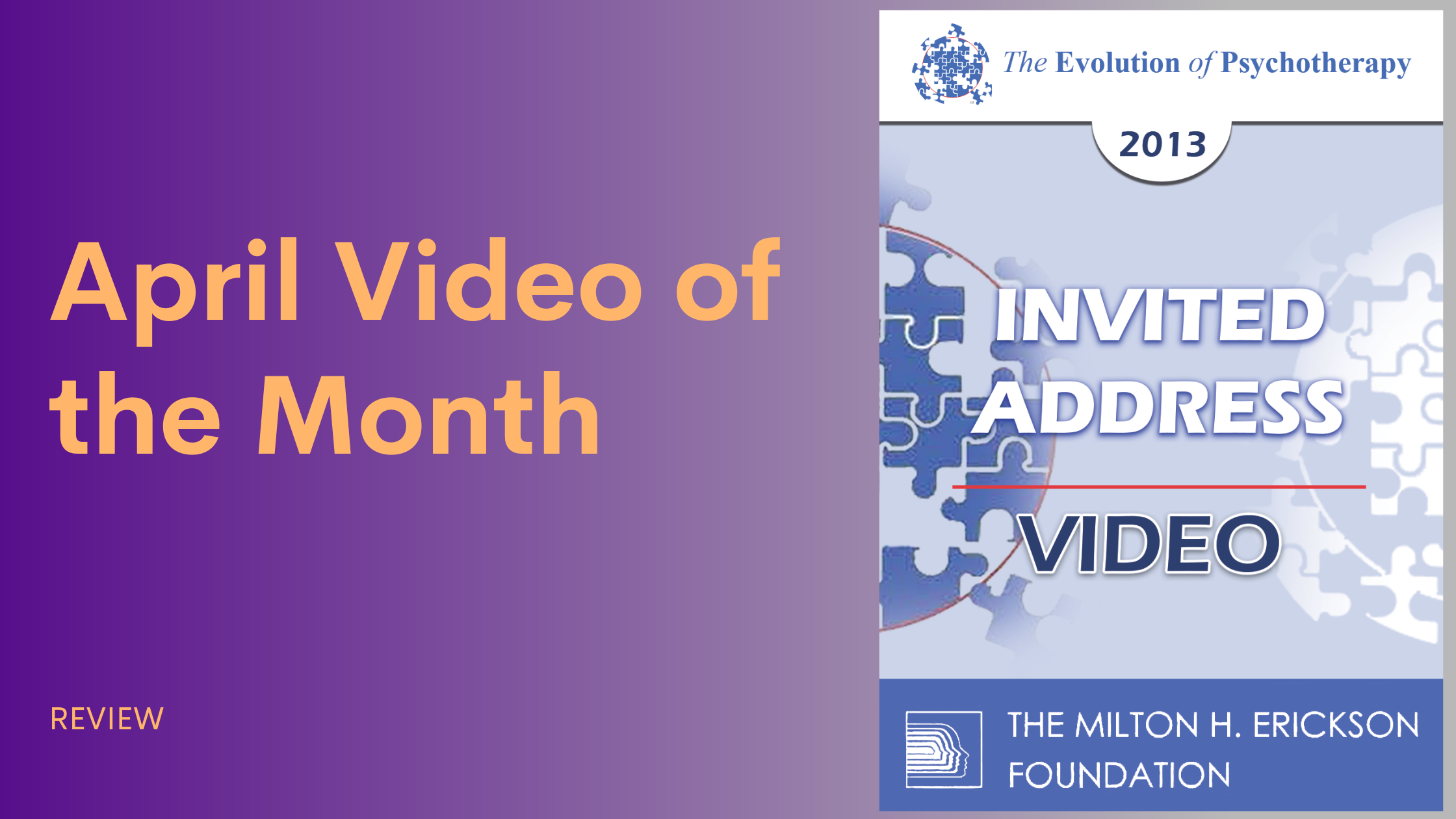April Video of the Month