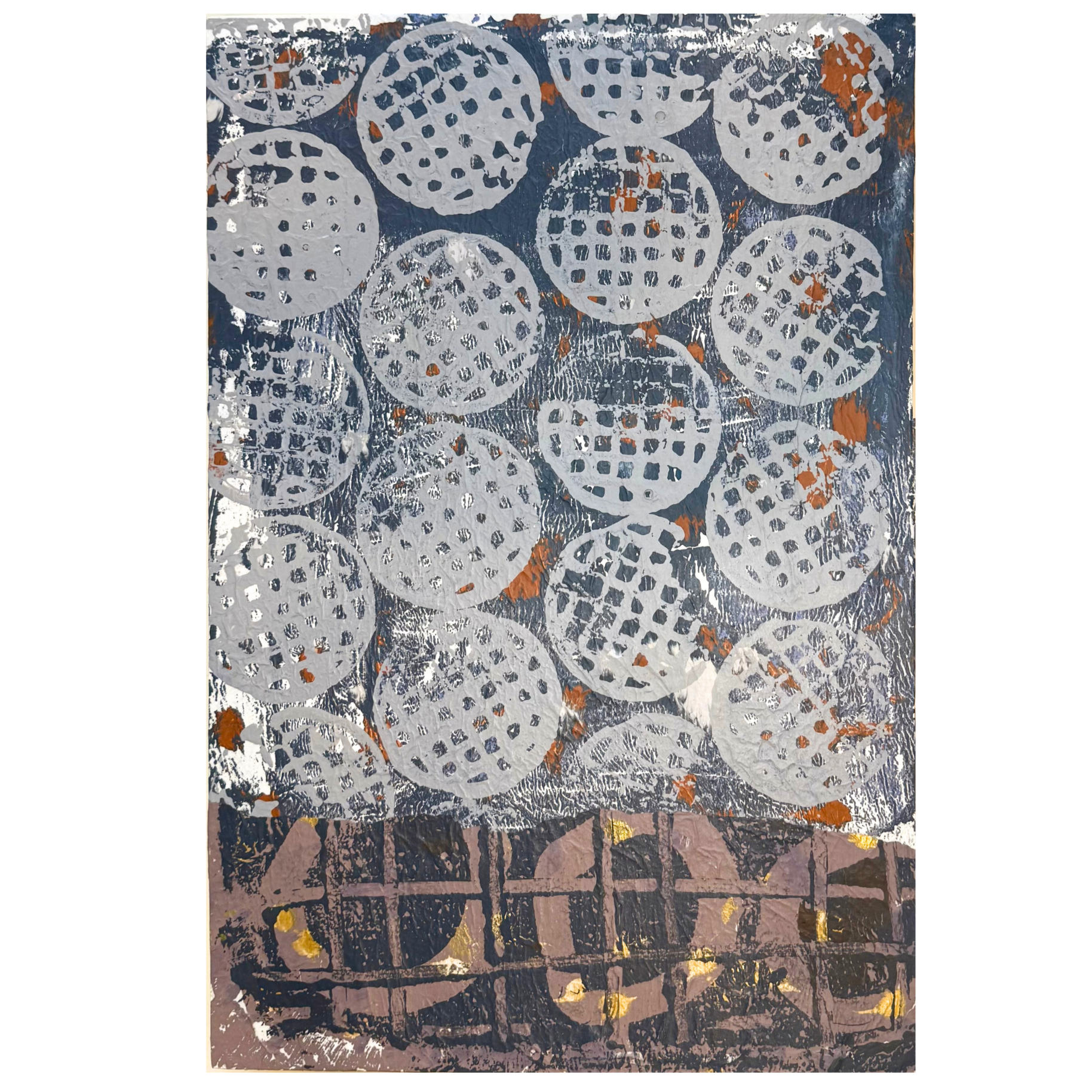 Abstract Gem 150 - 12"x18"